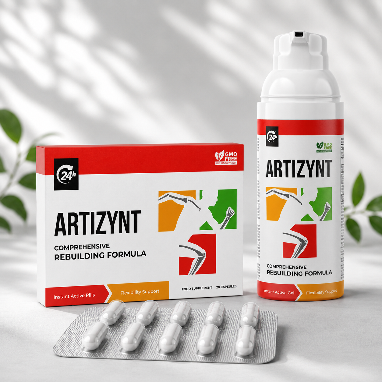 ArtiZynt Gel und Kapseln — komplette Kur